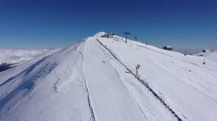 Pârtiile din Sinaia, închise din cauza vântului puternic