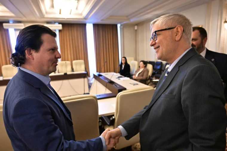 Deputatul Tudor Ionescu s-a întâlnit cu ambasadorul Uruguayului în România