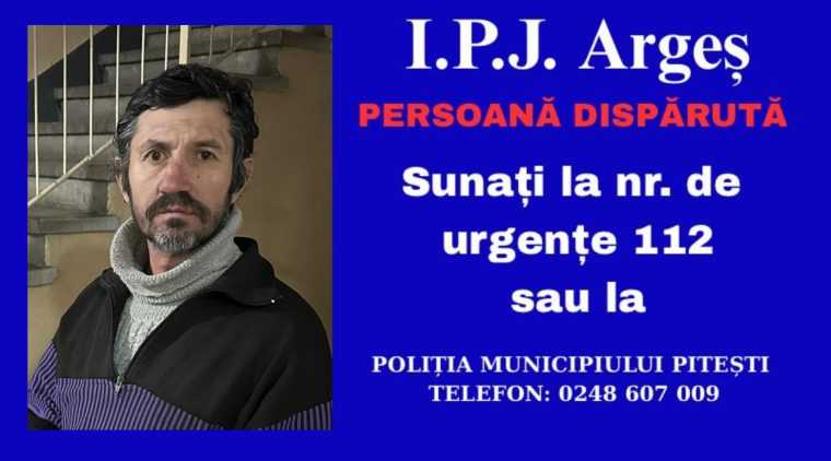 Pitești. A plecat noaptea de la o unitate medicală. L-ați văzut?