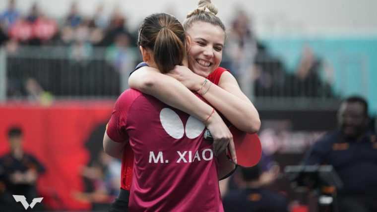 Tenis de masă: Bronz pentru perechea formată din Adina Diaconu şi Maria Xiao la Singapore Smash 2026