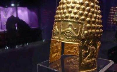 Priceless Romanian ancient gold treasure stolen from the Netherlands, Bucharest, Romania - 25 Jan 2025