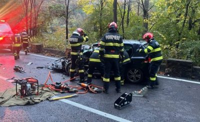 accident brezoi dambovita
