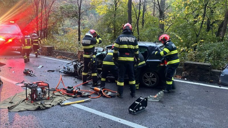 accident brezoi dambovita